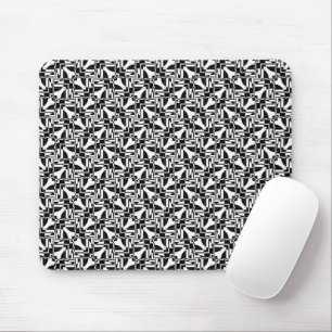 Tapis De Souris Motif noir noir noir blanc sans faille