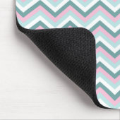 Tapis De Souris Motif Ocean Mist Chevron (Coin)