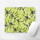Tapis De Souris Motif olive (Avec souris)