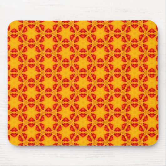 Tapis De Souris Motif Orange Terrazzo (Devant)