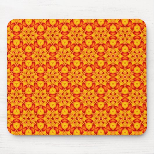 Tapis De Souris Motif Orange Terrazzo (Devant)