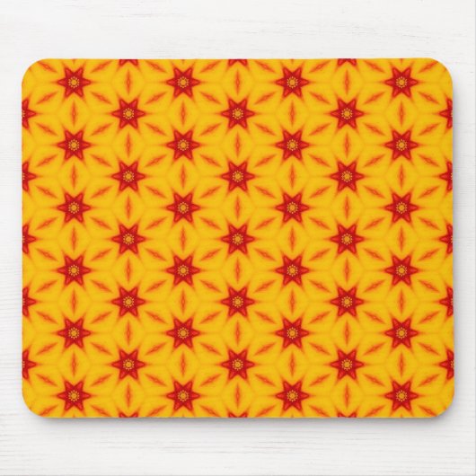 Tapis De Souris Motif Orange Terrazzo (Devant)
