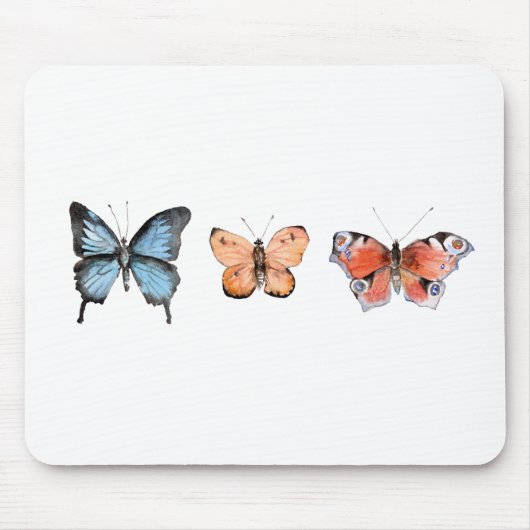 Tapis De Souris Motif papillon (Devant)