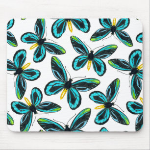 Tapis De Souris Motif papillon de la reine Alexandra