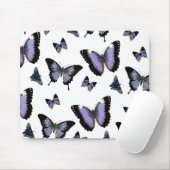 Tapis De Souris Motif papillon pourpre (Avec souris)
