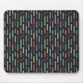 Tapis De Souris Motif pastel rayures et points (Devant)