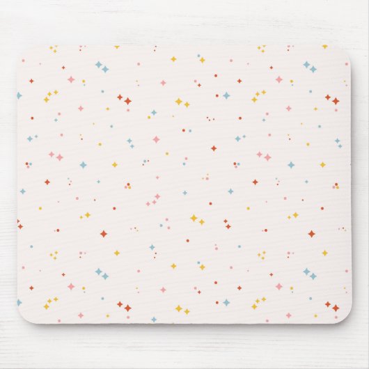 Tapis De Souris Motif Pastel Star (Devant)