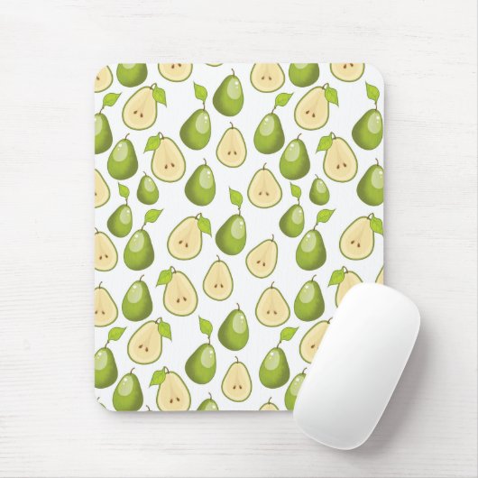 Tapis De Souris Motif Poires (Avec souris)