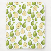 Tapis De Souris Motif Poires (Devant)