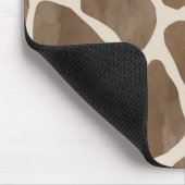 Tapis De Souris Motif Poster de animal de Giraffe d'aquarelle (Coin)