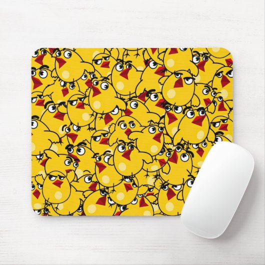 Tapis De Souris Motif Poussin (Avec souris)
