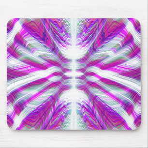 Tapis De Souris Motif psychédélique violet