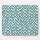 Tapis De Souris Motif Rainbow Foil ZigZag (Devant)