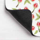 Tapis De Souris Motif Rose Rouge (Coin)