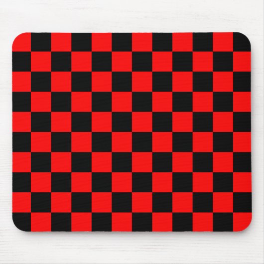 Tapis De Souris Motif rouge et noir de contrôleur (Devant)