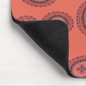 Tapis De Souris motif rouge paisley (Coin)