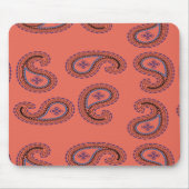 Tapis De Souris motif rouge paisley (Devant)