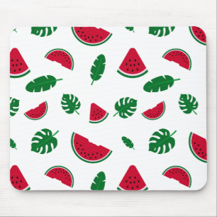 Tapis De Souris Motif sans couture d'été tropical pastèque