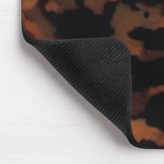 Tapis De Souris Motif sans fil Tortoiseshell, Chic TortoiseShell (Coin)