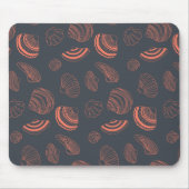 Tapis De Souris Motif sans joint avec coquillages (Devant)
