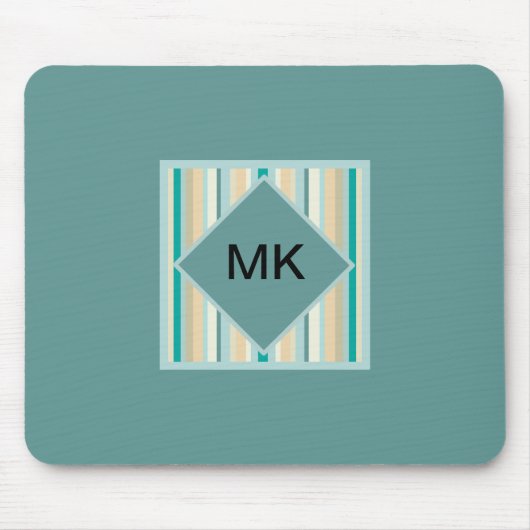 Tapis De Souris Motif Seashore Stripes (Devant)