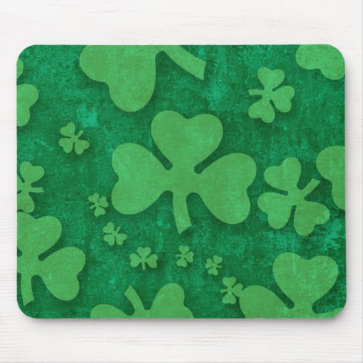 Tapis De Souris Motif shamrock (Devant)