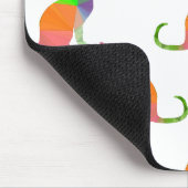 Tapis De Souris Motif Silhouette de chat à basse densité (Coin)