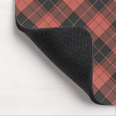Tapis De Souris Motif simple tartan en rouge (Coin)