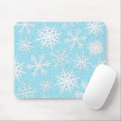 Tapis De Souris Motif Snowflake (Avec souris)