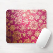 Tapis De Souris Motif Snowflake (Avec souris)