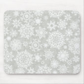 Tapis De Souris Motif Snowflake (Devant)