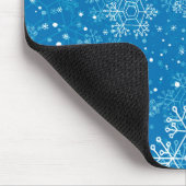 Tapis De Souris Motif Snowflake (Coin)