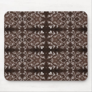 Tapis De Souris Motif Soleil Et Fleurs