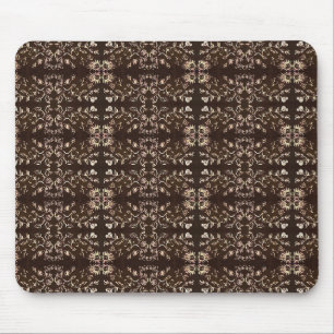 Tapis De Souris Motif Soleil Et Fleurs