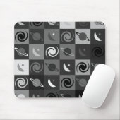 Tapis De Souris Motif spatial (Avec souris)
