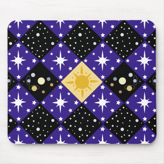 Tapis De Souris Motif spatial (Devant)