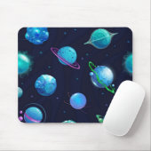 Tapis De Souris Motif spatial (Avec souris)