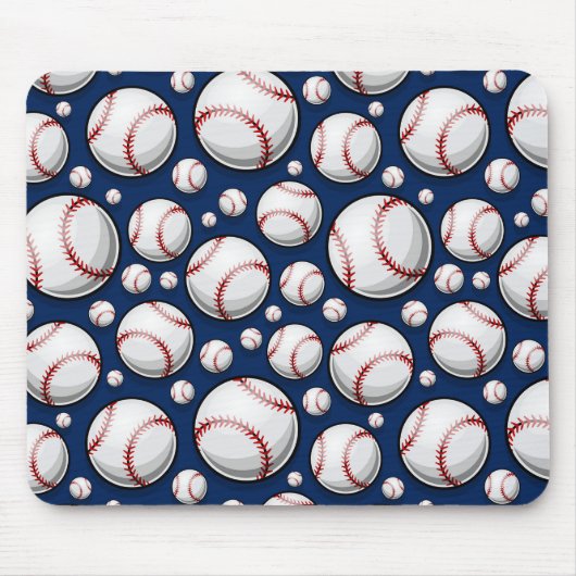Tapis De Souris Motif sportif de baseball (Devant)
