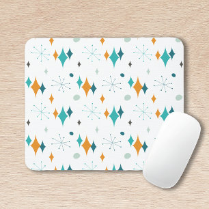 Tapis De Souris Motif Starburst Mid Century Modern