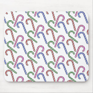 Tapis De Souris Motif Sucre de canne parties scintillant