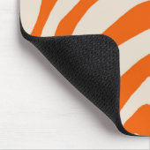 Tapis De Souris Motif Super de flux de flux de liquide orange Y2K (Coin)