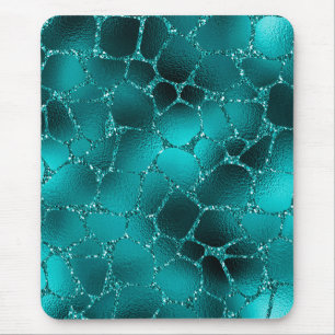 Tapis De Souris Motif Taches de Girafe Ombré Glamour Pailleté Sarc