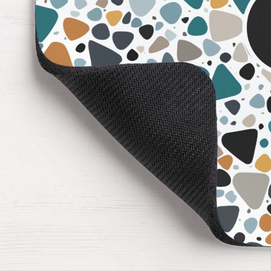 Tapis De Souris Motif Terrazzo (Coin)
