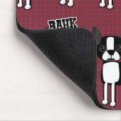 Tapis De Souris Motif Terrier de Boston Accent (Coin)