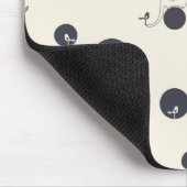 Tapis De Souris Motif timide d'éléphant (Coin)