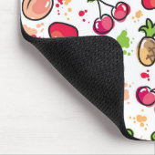 Tapis De Souris motif tiré par la main de fruits (Coin)