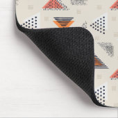 Tapis De Souris Motif tiré par la main de triangle géométrique (Coin)