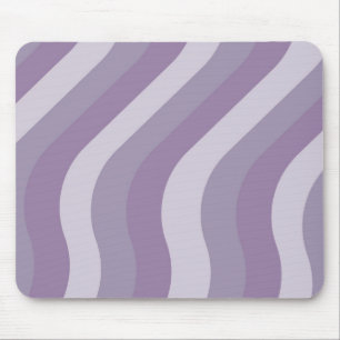 Tapis De Souris Motif Tourbillon Liquide Violet Y2K à Rayure Groov