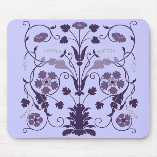 Tapis De Souris Motif traditionnel américain d'art populaire Mouse (Devant)