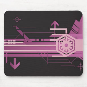 Tapis De Souris Motif tramé technique